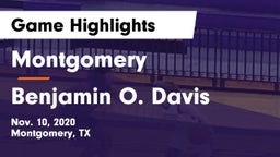 Montgomery  vs Benjamin O. Davis  Game Highlights - Nov. 10, 2020
