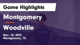 Montgomery  vs Woodville  Game Highlights - Nov. 18, 2023