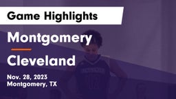 Montgomery  vs Cleveland  Game Highlights - Nov. 28, 2023