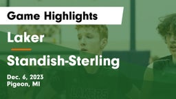Laker  vs Standish-Sterling  Game Highlights - Dec. 6, 2023