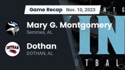 Recap: Mary G. Montgomery  vs. Dothan  2023