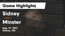 Sidney  vs Minster  Game Highlights - Aug. 27, 2022