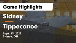 Sidney  vs Tippecanoe  Game Highlights - Sept. 13, 2022