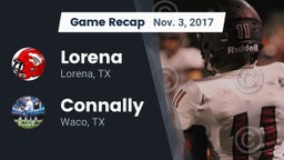 Recap: Lorena  vs. Connally  2017