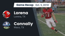 Recap: Lorena  vs. Connally  2018