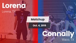 Matchup: Lorena HS vs. Connally  2019