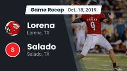 Recap: Lorena  vs. Salado   2019