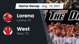 Recap: Lorena  vs. West  2021