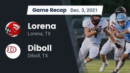 Recap: Lorena  vs. Diboll  2021