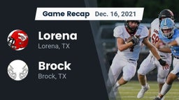 Recap: Lorena  vs. Brock  2021