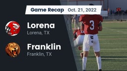 Recap: Lorena  vs. Franklin  2022
