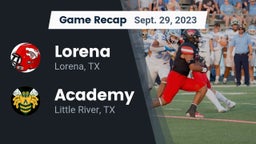 Recap: Lorena  vs. Academy  2023