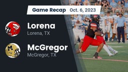 Recap: Lorena  vs. McGregor  2023