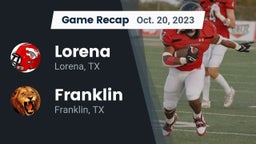 Recap: Lorena  vs. Franklin  2023