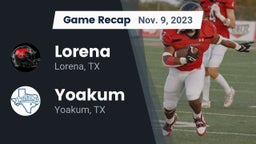 Recap: Lorena  vs. Yoakum  2023