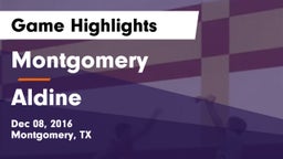 Montgomery  vs Aldine  Game Highlights - Dec 08, 2016