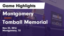 Montgomery  vs Tomball Memorial  Game Highlights - Nov 22, 2016