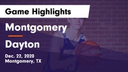 Montgomery  vs Dayton  Game Highlights - Dec. 22, 2020