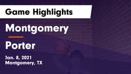 Montgomery  vs Porter  Game Highlights - Jan. 8, 2021