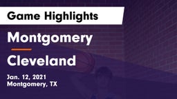 Montgomery  vs Cleveland  Game Highlights - Jan. 12, 2021