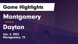 Montgomery  vs Dayton  Game Highlights - Jan. 4, 2022