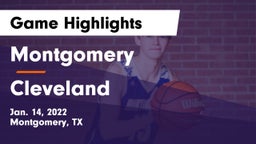 Montgomery  vs Cleveland  Game Highlights - Jan. 14, 2022