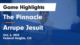 The Pinnacle  vs Arrupe Jesuit Game Highlights - Oct. 6, 2022
