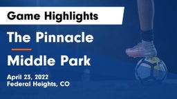 The Pinnacle  vs Middle Park  Game Highlights - April 23, 2022