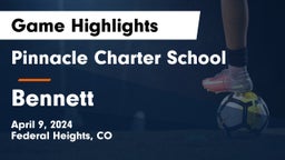 Pinnacle Charter School vs Bennett  Game Highlights - April 9, 2024