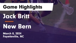 Jack Britt  vs New Bern Game Highlights - March 8, 2024