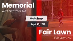 Matchup: Memorial  vs. Fair Lawn  2017