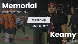 Matchup: Memorial  vs. Kearny  2017