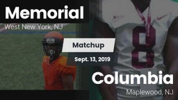 Matchup: Memorial  vs. Columbia  2019