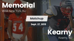 Matchup: Memorial  vs. Kearny  2019