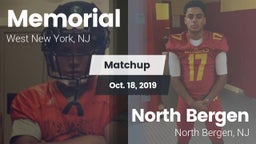 Matchup: Memorial  vs. North Bergen  2019