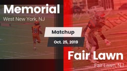Matchup: Memorial  vs. Fair Lawn  2019