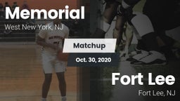 Matchup: Memorial  vs. Fort Lee  2020