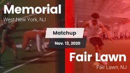 Matchup: Memorial  vs. Fair Lawn  2020