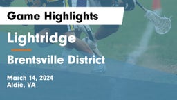 Lightridge  vs Brentsville District  Game Highlights - March 14, 2024