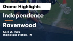 Independence  vs Ravenwood  Game Highlights - April 25, 2023