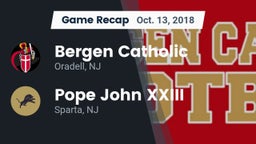 Recap: Bergen Catholic  vs. Pope John XXIII  2018