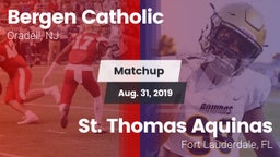 Matchup: Bergen Catholic vs. St. Thomas Aquinas  2019