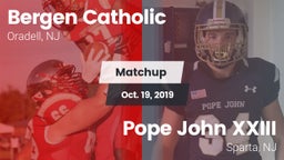 Matchup: Bergen Catholic vs. Pope John XXIII  2019