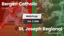 Matchup: Bergen Catholic vs. St. Joseph Regional  2020