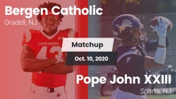 Matchup: Bergen Catholic vs. Pope John XXIII  2020