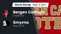 Recap: Bergen Catholic  vs. Smyrna  2021