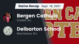 Recap: Bergen Catholic  vs. Delbarton School 2021