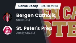 Recap: Bergen Catholic  vs. St. Peter's Prep  2023