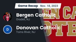 Recap: Bergen Catholic  vs. Donovan Catholic  2023