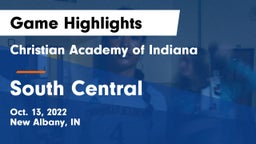 Christian Academy of Indiana vs South Central Game Highlights - Oct. 13, 2022
